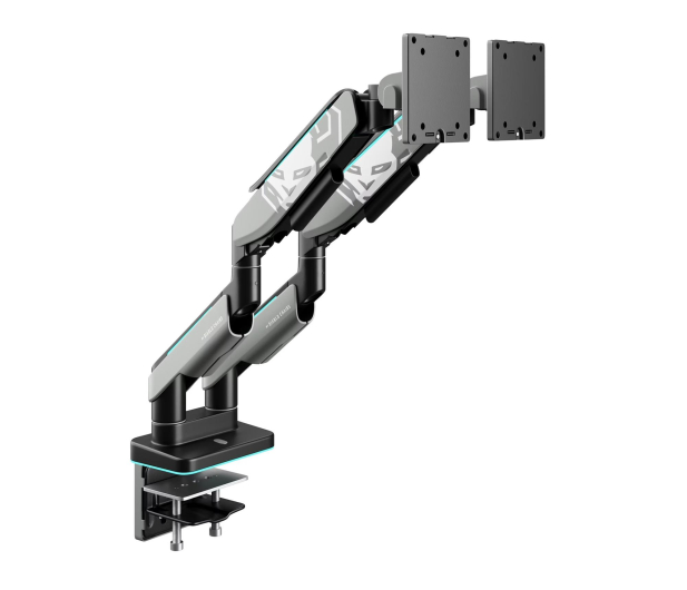 Diablo Chairs X-ARM Dual RGB szaro-czarny - 1364739 - zdjęcie